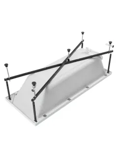 Акриловая ванна Aquanet Agata 365869 170x70 см с каркасом и фронтальной панелью